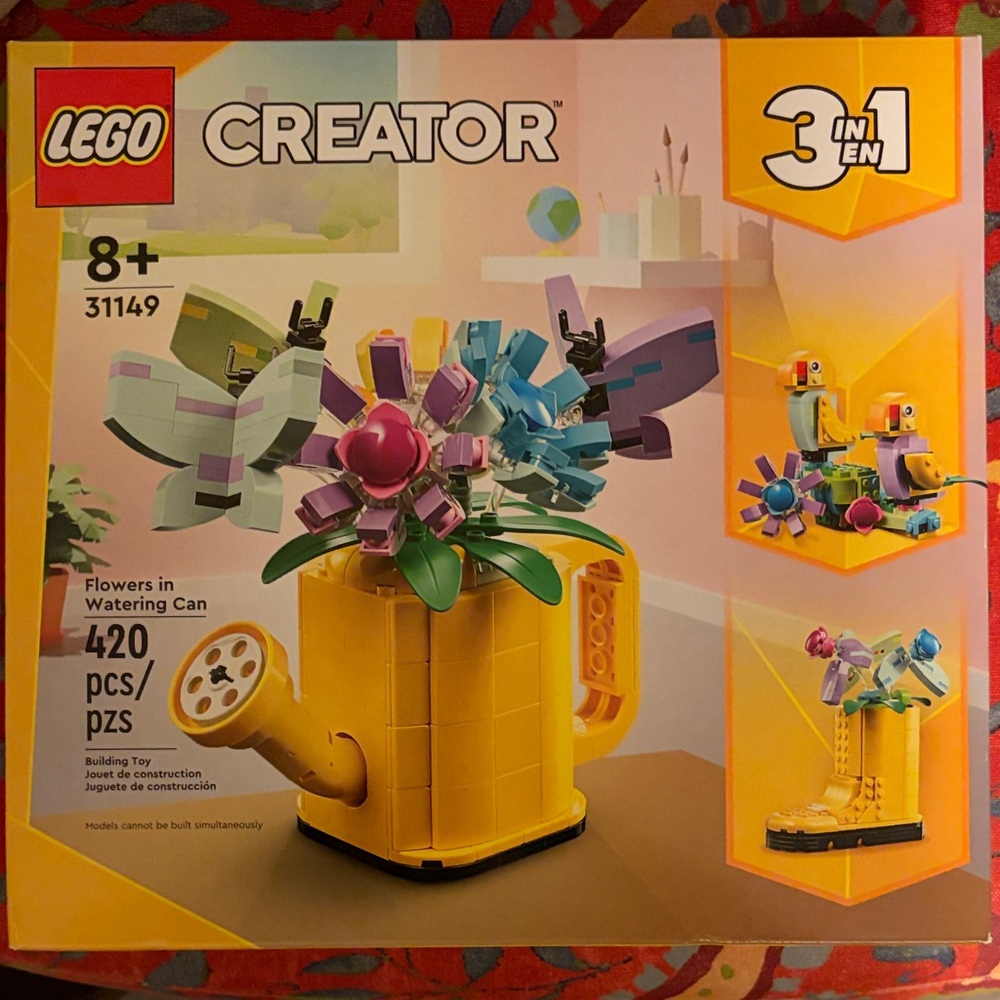 LEGO Creator 3-in-1 Colorful Flower Set